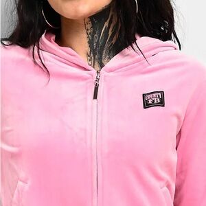 FB County Women's Pink Zip-Up Hoodie
